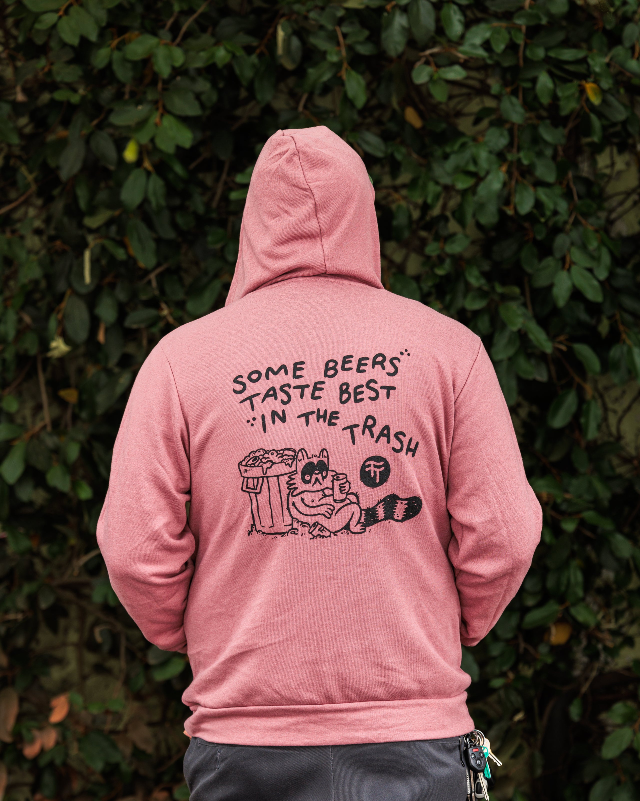 Beer in Trash Hoodie